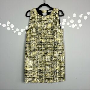 FRNCH Gingham Tweed Sleeveless Dress Size L